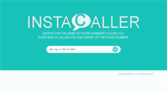 Desktop Screenshot of instacaller.com